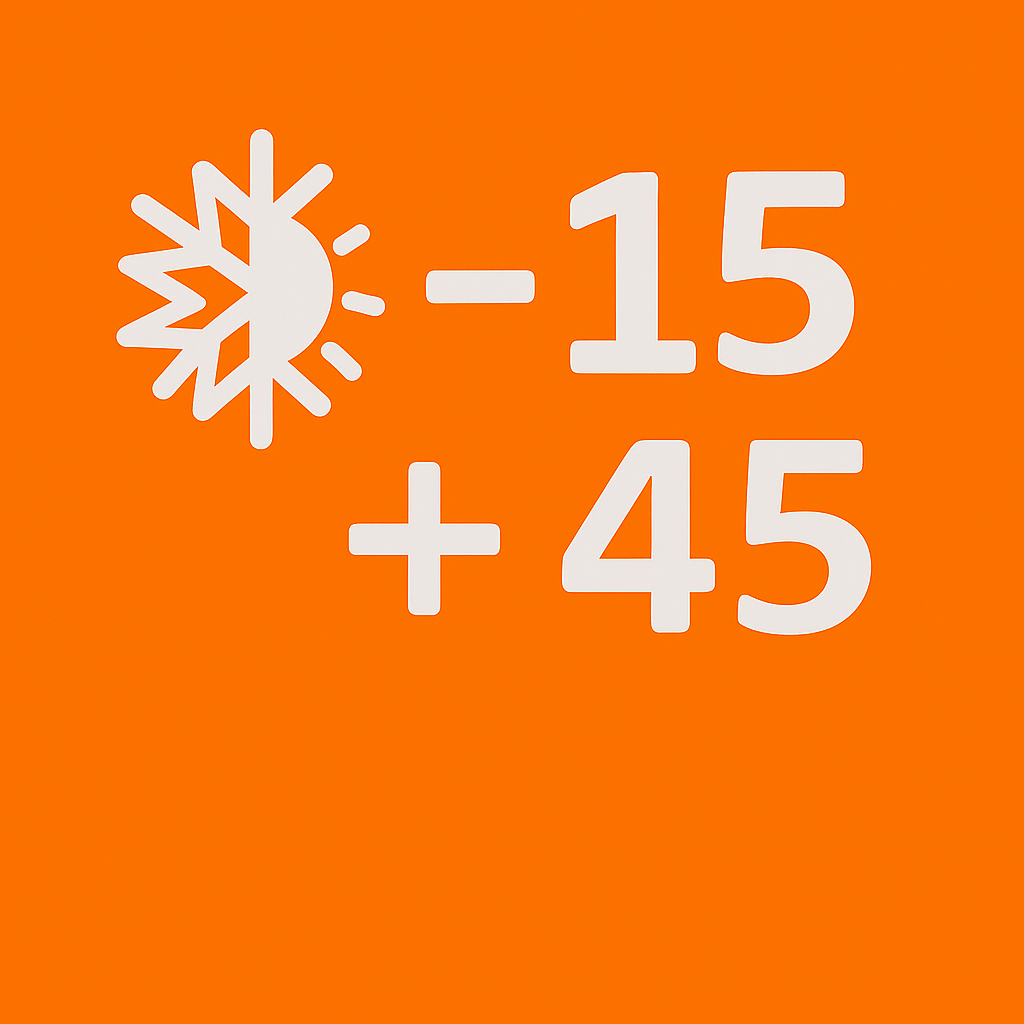 -15 +45 ALUX